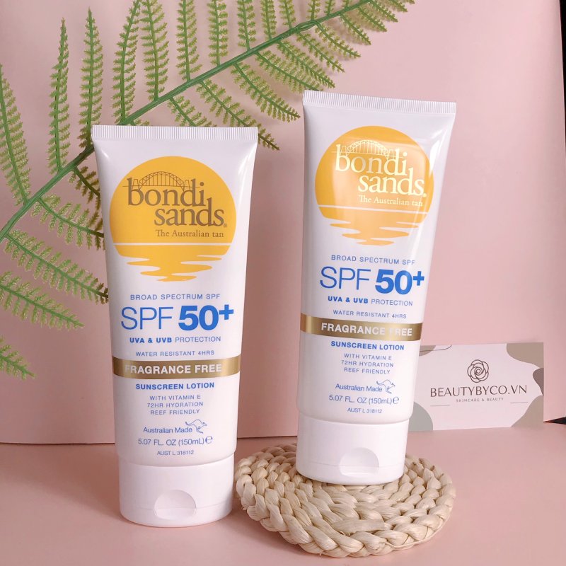 Kem chống nắng cho da nhạy cảm Bondi Sands Sunscreen Lotion SPF 50+